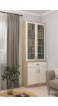 Шкаф книжный 800 с ящиком 2200*800*350/250